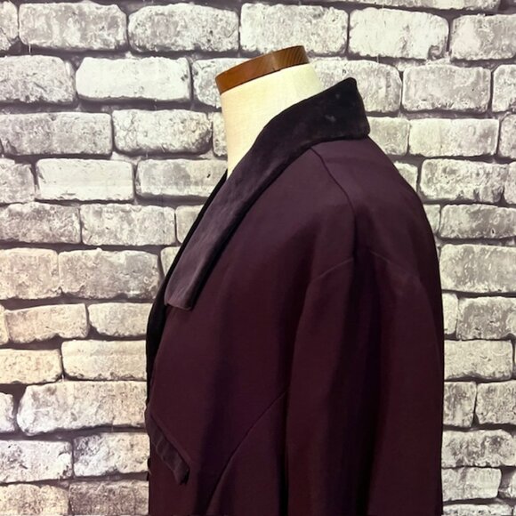 Dani Max Purple Button Down Long Sleeve Jacket Size 24WP - Picture 5 of 9